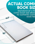 - Blank Comic Book, Draw-It-Yourself Comic Sketch Book with Dynamic Panels, 6.6 X 10 Inches, 28 Pages, Pack of 3