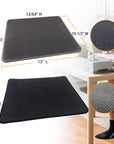 Sewing Machine Foot Pedal Non Slip Pad, with 3 Panda Embroidery, Sewing Machine Pedal Mat, Extra Large and Thicker Make Sure It Stays in Place