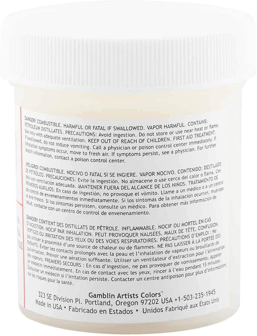 Artist Colors Cold Wax Oil Painting Medium Clear 4Oz Jar