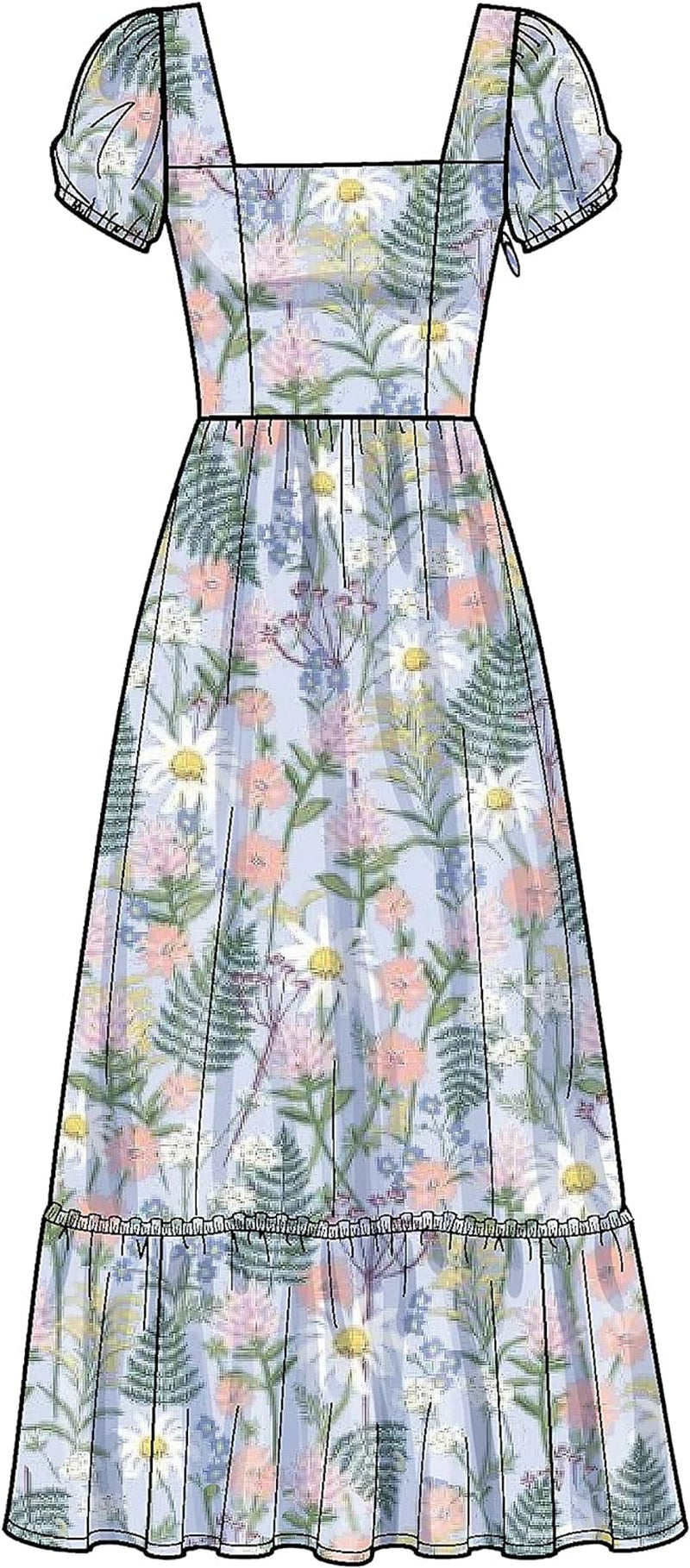 Misses' Dress Sewing Pattern Kit, Code N6692. Sizes 6-8-10-12-14-16-18