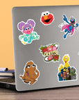 Sesame Street Sticker Pack Die Cut Vinyl Large Deluxe Stickers Variety Pack - Laptop, Water Bottle, Scrapbooking, Tablet, Skateboard, Indoor/Outdoor - Set of 50