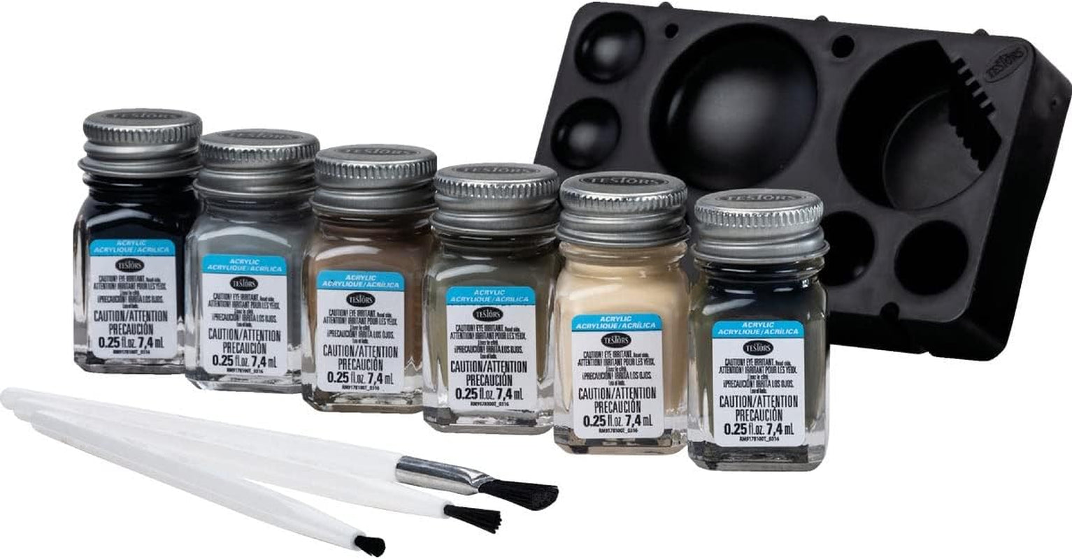 Camo Acrylic Paint Set, Multicolor