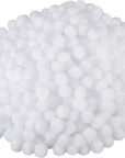 500 Pcs 0.5 Inch Polypropylene Pompoms for Craft Making, Small Pom Poms Balls Art and Craft DIY Decorations(Green)