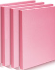 4 Pieces 1' X 1' Pink Insulation Foam 0.79 Inch Thick Polystyrene Rectangles XPS Foam Board Craft Foam for Insulating DIY Modeling Art Supplies