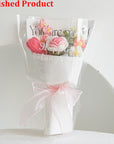 Artificial Knitting Flowers Bouquet