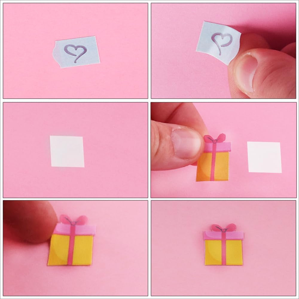 by 3L Mounting Squares Permanent, White