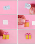 by 3L Mounting Squares Permanent, White