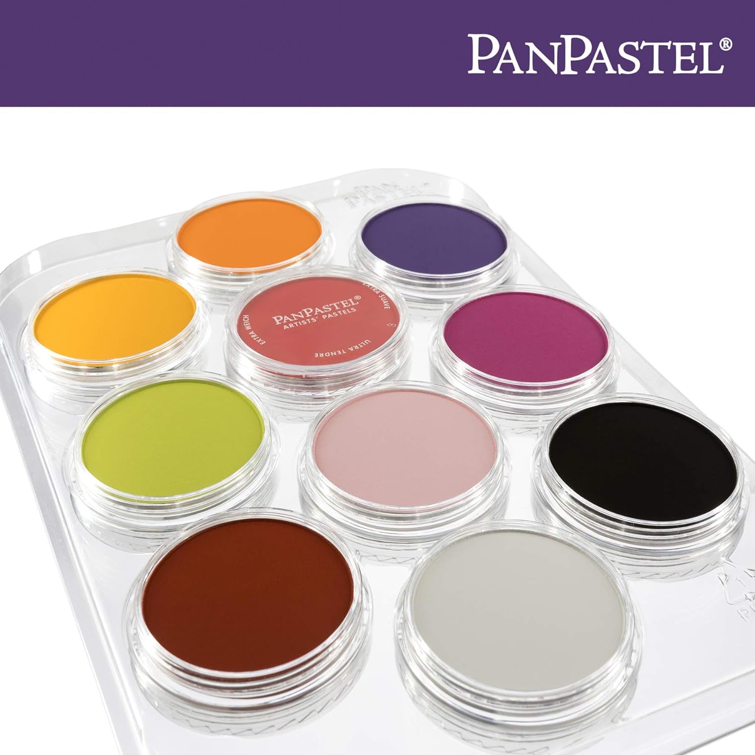 35010 Palette Tray W/Lid - Holds 10 Colors