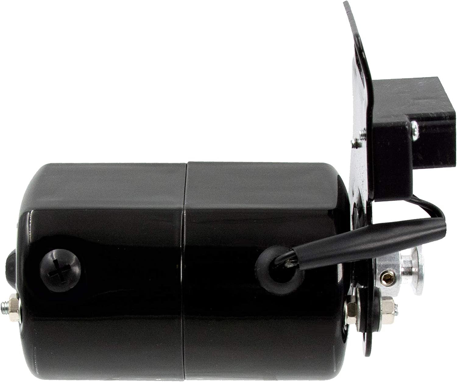 Sewing Machine Motor Kit with Foot Pedal & Belt - 110 Volt, 100 Watt for Imported & Domestic Home Sewing Machines (Black)