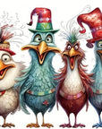 Cock Diamond Painting Kits for Adults, Chicken 5D DIY Diamond Art Kits for Adult round Full Drill Diamond Painting for Home Wall Decoration Gift 12×16Inch