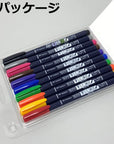 Fudenosuke Brush Pen - Hard - 10 Colors Set (WS-BH10C)