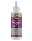 Quick Dry Tacky Glue – Dries Clear– 4 OZ – Single