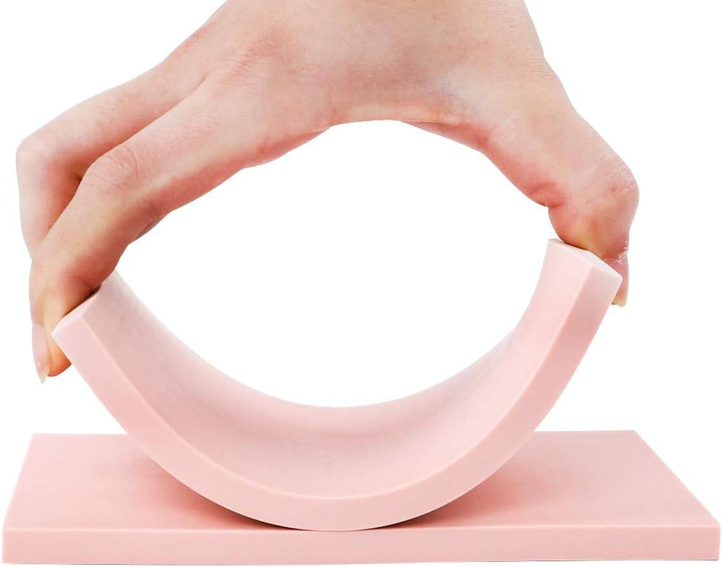 12Pcs 4"X6" Pink Rubber Carving Blocks Linoleum Block Stamp Making Kit