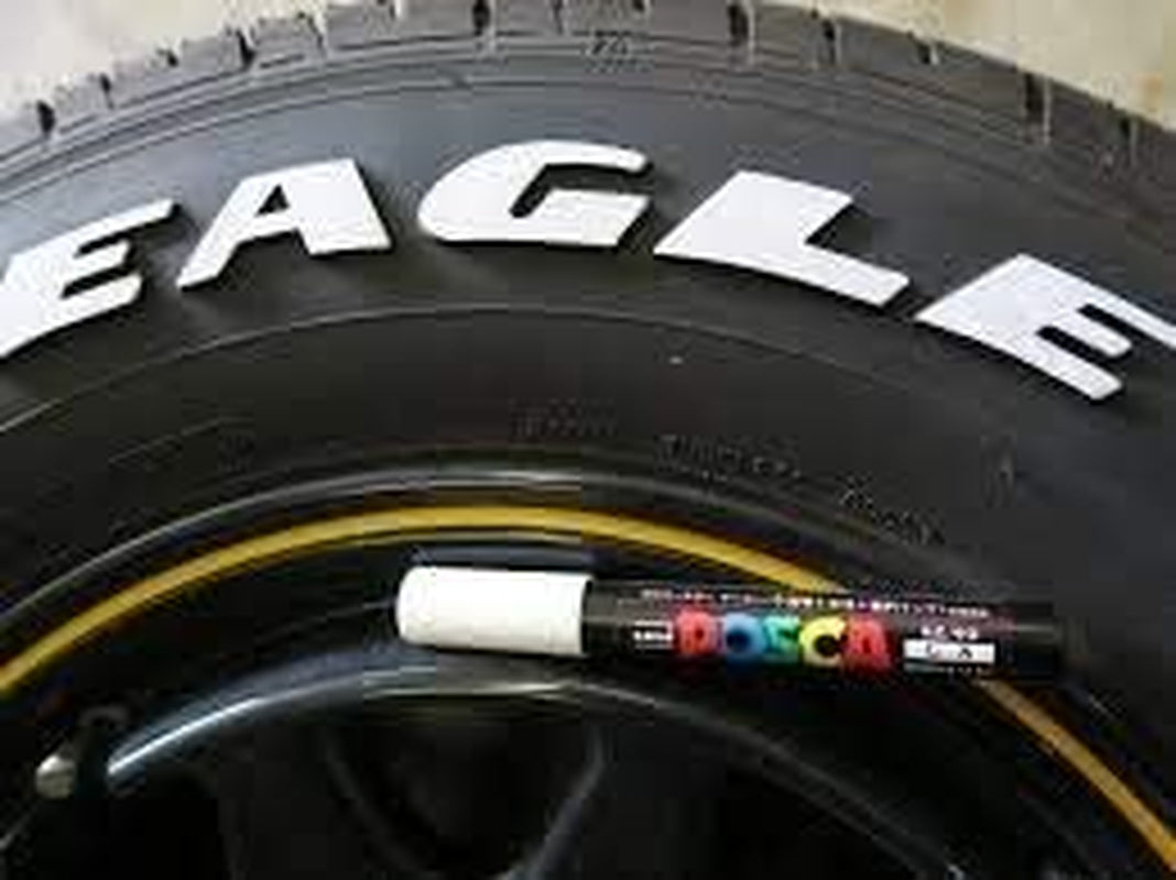 3 Kinds of  Posca 【White】Paint Marker Pen Extra Fine 0.7Mm / Fine Point 0.9-1.3Mm / Medium Point 1.8-2.5Mm & Our Shop Sticky Note / VALUE SET!!!