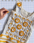 9 Pack  & Crochet Project, Extra Thick Knitting Blocking Mat with Grid Lines，Knitting Mats with 100 T-Pins and Storage Bag