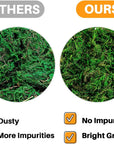 Faux Moss for Potted Plants Artificial Moss for Crafts Fake Moss Decor Green Moss for Crafts Fairy Garden Plants Filler Decorative Moss Table Centerpieces Wedding Christmas Crafts Party Decor