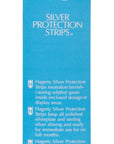 Hagerty Silver Protection Strips, Jewelry Tarnish Prevention Strips for Jewelry Boxes and Enclosed Storage, Made in USA, Kosher Certified, 8-Pack, 2" X 7"