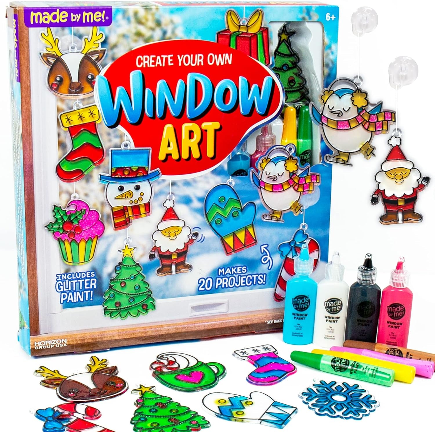 Yes  Suncatcher Paint Pens 10 Pack, 10Ml Nontoxic Suncatcher Paint Pens for Window Art, Window Art Paint Refill, Paint Projects, Suncatchers Sold Separately