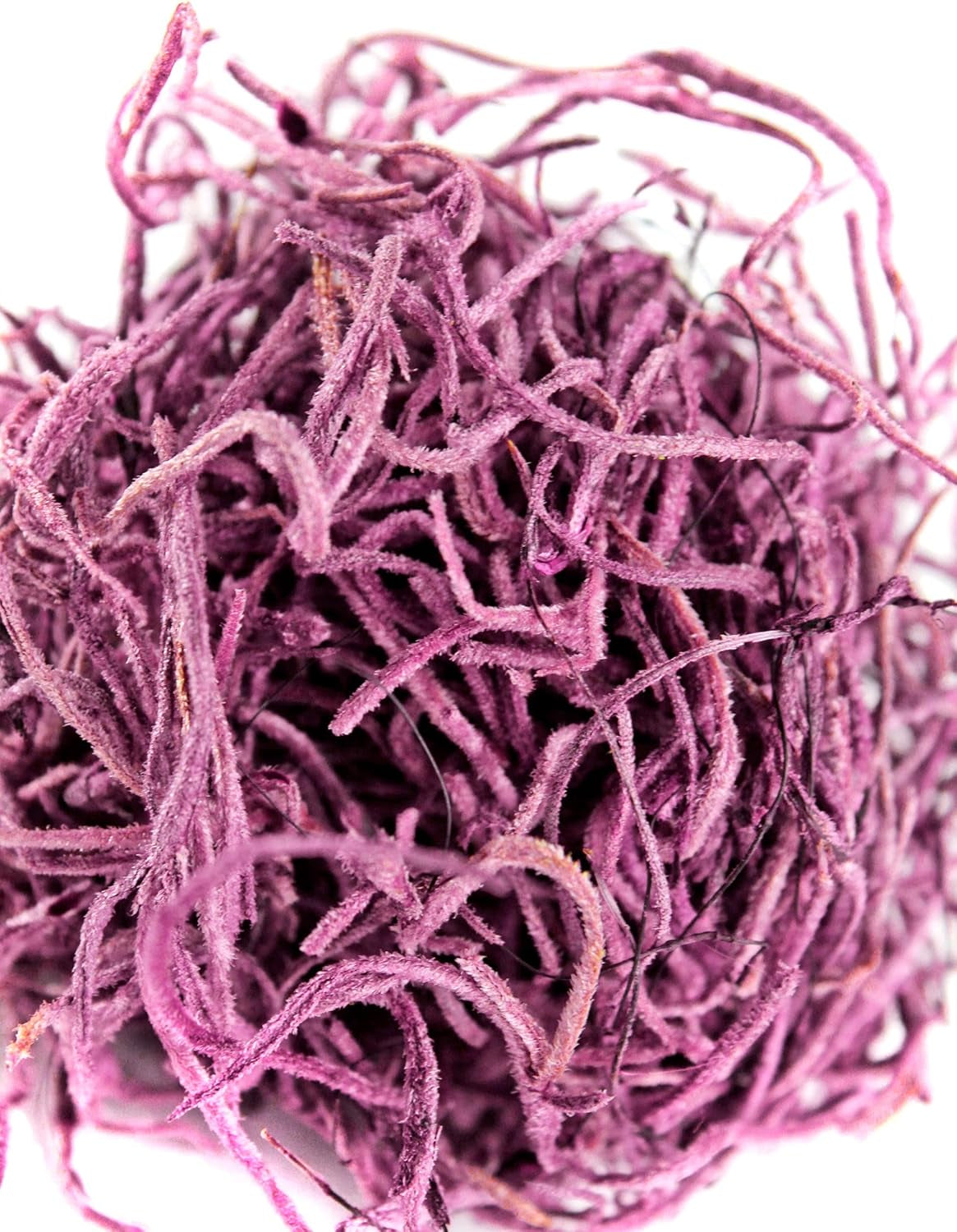 26971 Preserved Spanish Moss, 200 Cubic in Bag (Appx. 8Oz), Dusty Rose