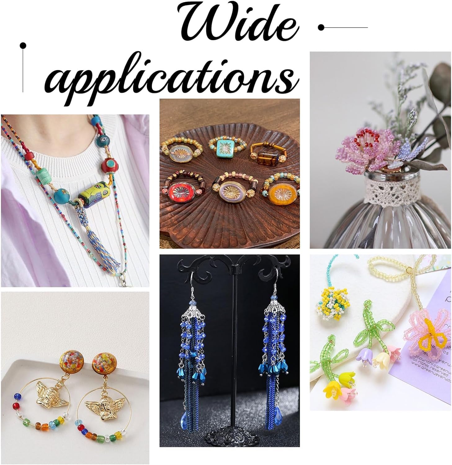 2500Pcs Faceted Acrylic Beads 4Mm Colorful Beads 10 Color Crystal Bicone Beads Loose Beads Assortment Craft Seed Beads for Earring Bracelet Necklace Keychain Flower Jewelry Making