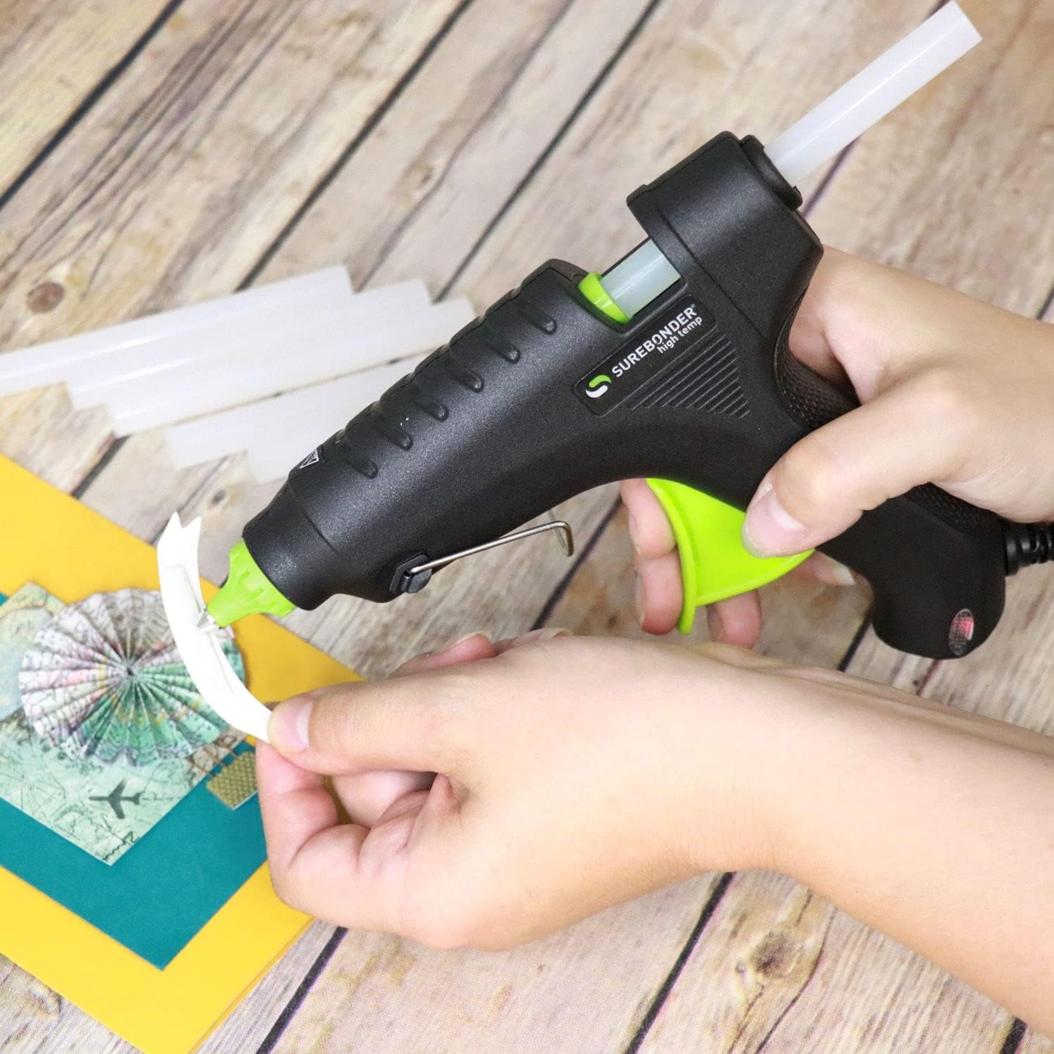 Hot Glue Gun,  Full Size 40W High Temperature Glue Gun Kit with 20 Glue Sticks