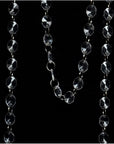 33/100FT Clear Acrylic Crystal Bead Garland Chandelier Hanging Wedding Supplies (33FT)