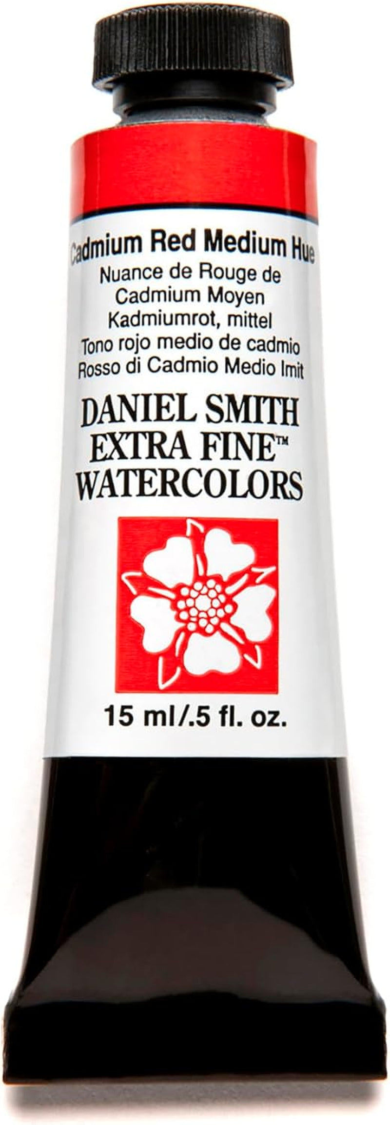 Extra Fine Watercolor 15Ml Paint Tube, Cadmium Red Medium Hue (284600222), 0.5 Fl Oz (Pack of 1)