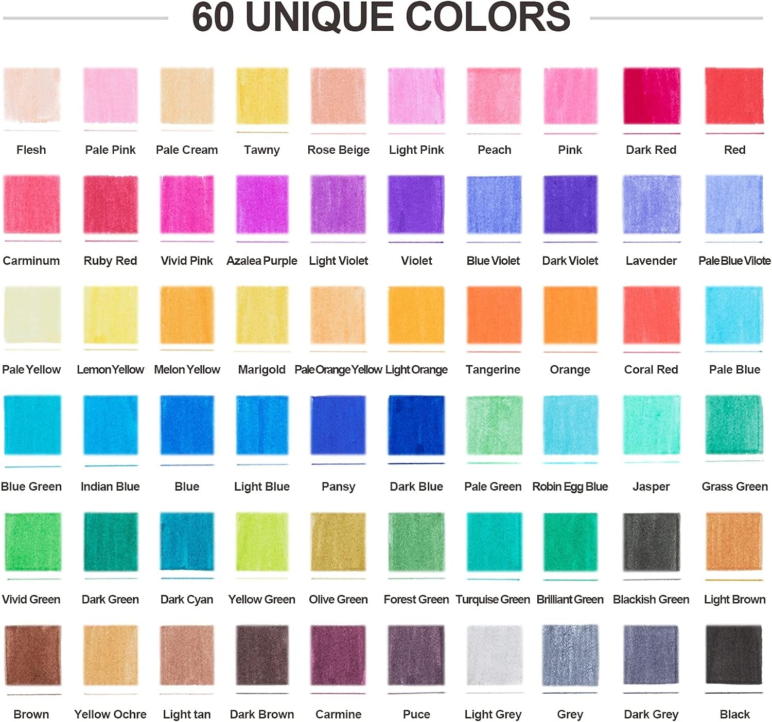 Dual Brush Marker Pens for Coloring Books, 60 Colors Artist Fine and Brush Tip Coloring Markers for Journaling Kid Adult Drawing Note Taking Writing Planning Calligraphy