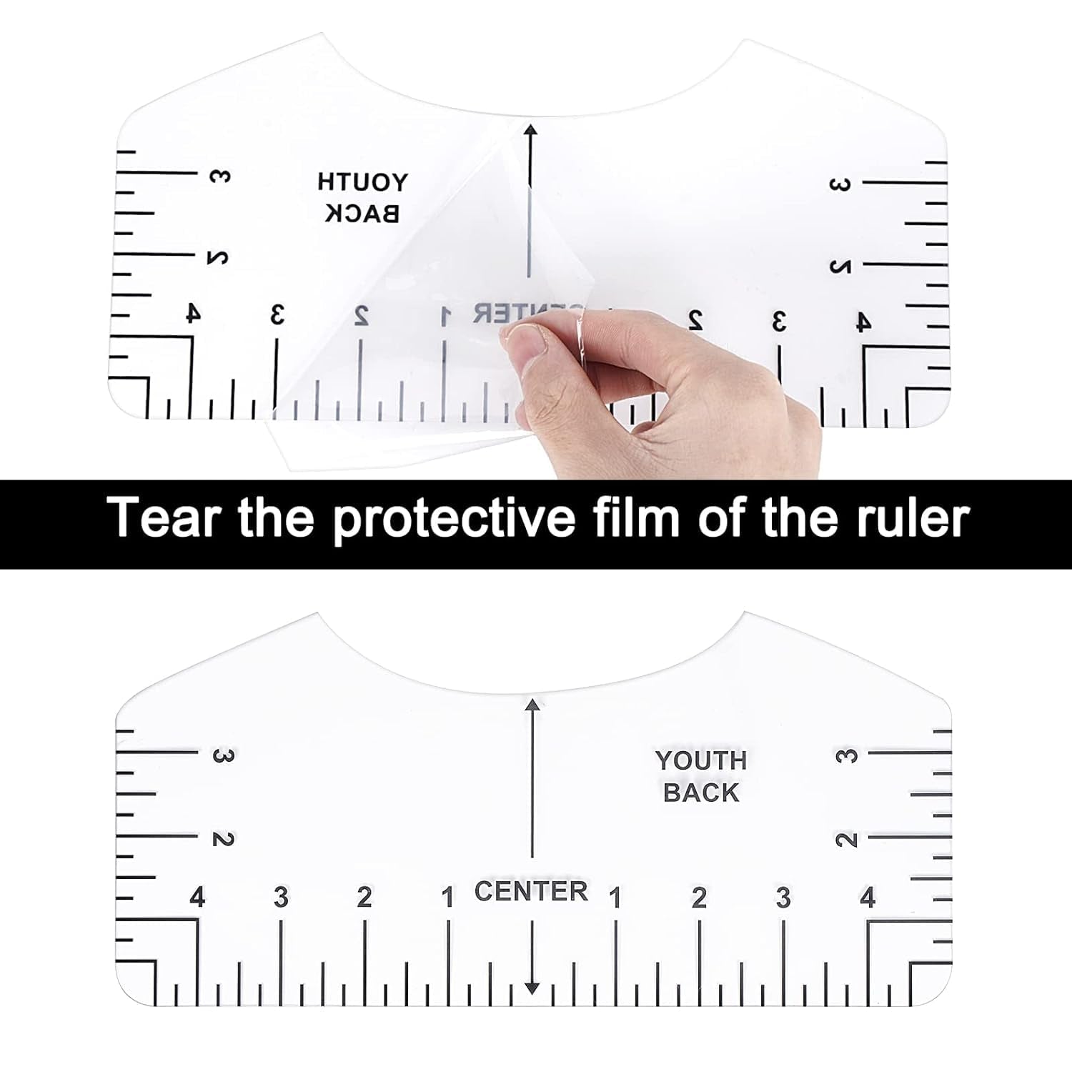 18Pcs Sublimation Accessories, Tshirt Ruler Guide Vinyl Alignment Tool, Heat Press Accessories, Teflon Sheet Non Stick 16X20&quot;, Heat Resistant Tape 0.4&quot;X108Ft, PVC T Shirt Rulers to Center Designs