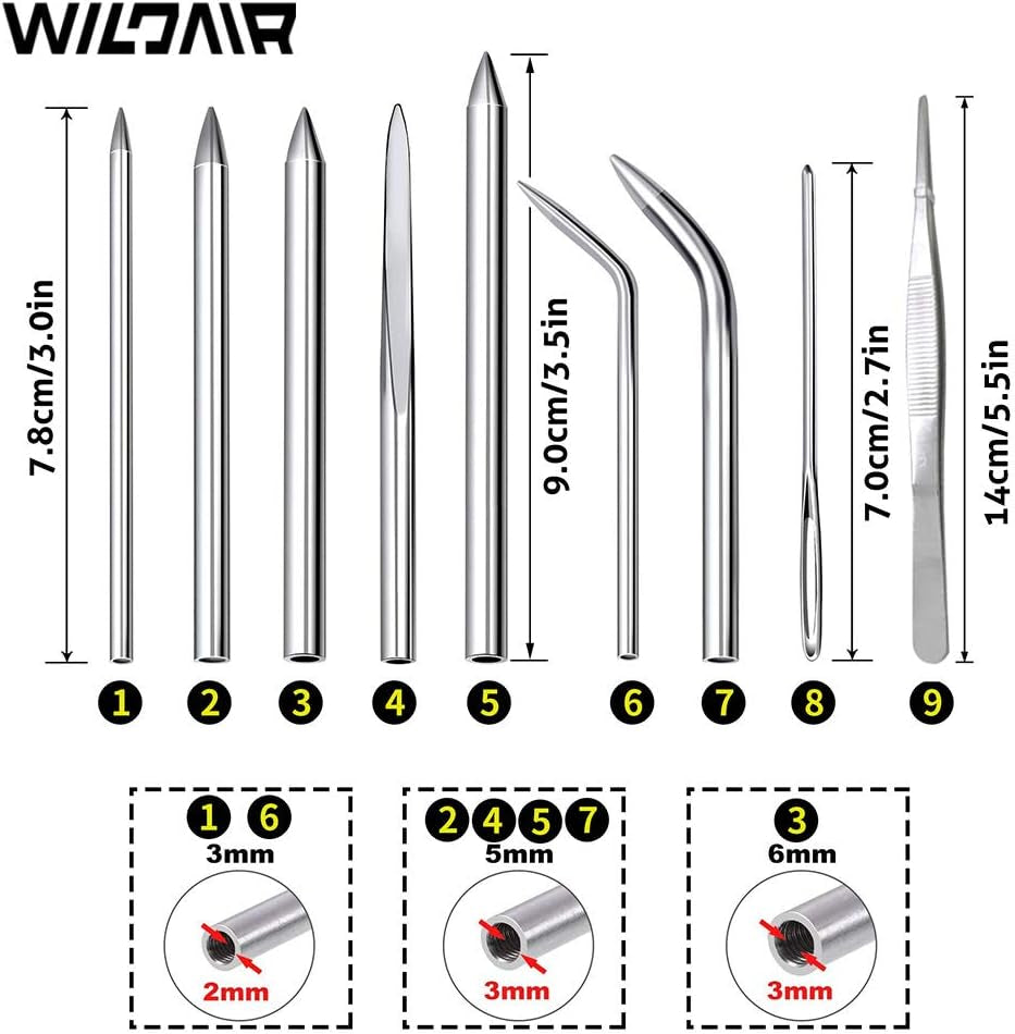 Paracord Bracelet Jig Kit with Knotters Tool Marlin Spike Paracord FID Set Lacing Needles/Fids for Paracord Work Paracord Tool Kit Adjustable Length 4" to 13" Paracord Jig Bracelet Maker