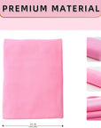 12PCS Solid Color Knitted Polar Fleece Fabric | 20''X40'' | anti Pill Fabric Patchwork Polyester Plush Fleece Cloth for Sewing, Toys, Throw Blankets, PJ Pants, Booties, Eye Mask