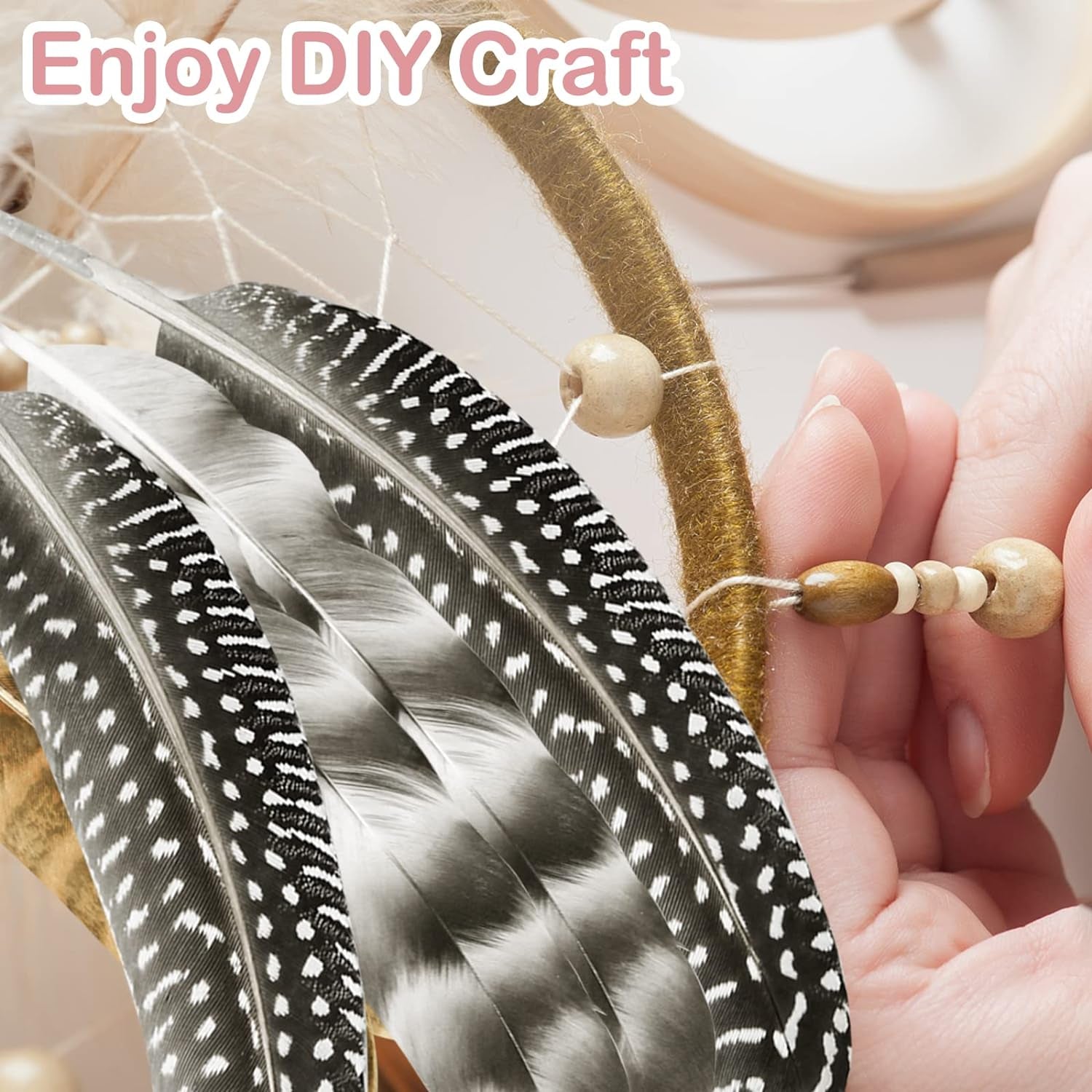 30Pcs Natural Turkey Feathers, 5.3-7 Inch Craft Feathers Pheasant for Hats, 3 Style Mixed Natural Feathers for Carnival Costume Feather Mask Wedding Party Decoration Flower Arrangement