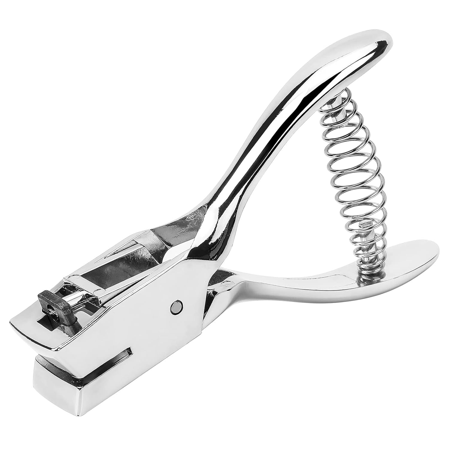 Hole Punch Slot Punch Badge Hole Punch for ID Cards,Hand Held,No Burrs Holes,One Slot Hole Puncher for ID Badges Hole Punch for Badge,Metal Hole Punch for ID Cards,Badge Holes,15Mm X 3Mm Hole