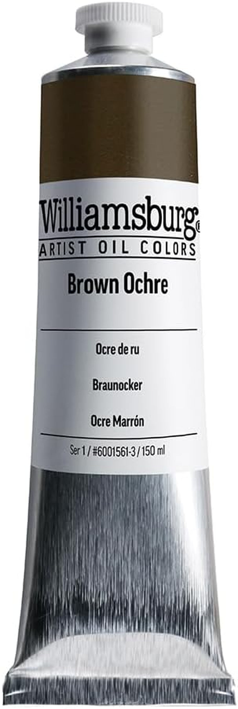 Artist Oil Colors by GOLDEN, Brown Ochre, 150 Ml Tube, Professional Oil Paint, Opaque