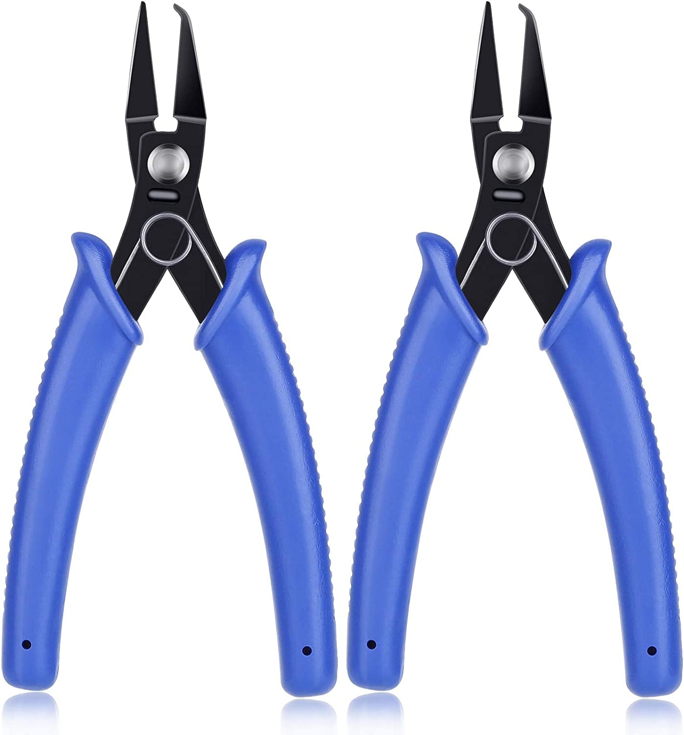 Split Ring Pliers for Jewelry Making,  Split Jump Ring Opener Tool Keychain Pliers for Opening Split Ring, Key Ring, Opening Pliers for Jewelry Making