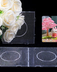 50Pcs Fuse Beads Ironing Paper, Square Clear Thermostability Ironing Papers, Fuse Beads Accessories for Beads Craft, 11.8X7.87In