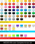 Heavy Body Acrylic Paint Sets, 100 Colors Acrylic Paint Tubes, Non-Toxic 0.41 Fl Oz /12Ml Acrylic Paints for Adults, Beginners