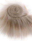 4PCS Faux Fur Ribbon Soft Christmas Fluffy DIY Craft Shaggy Synthetic Plush Patch Sewing Fur Cuts for Garland Party Decoration Furry Patch Ribbon for Winter Costume Gnome Beard Fur Ball Carpet Pet Pad