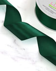 Solid Satin Ribbon, 1-1/2-Inch by 50 Yard, Hunter Green, Solid