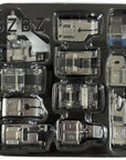 11Pcs Presser Feet, Sewing Machine Kit Household DIY Spare Parts Accessories for Sewing Machine Brother Singer Janome Toyota