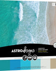 Crafting Cardstock, 12" X 12", 65 Lb./176 Gsm, 6-Color Ocean Assortment, 84 Sheets (91794)