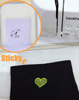 Sticky Self-Adhesive Tear Away Embroidery Stabilizer Backing 12" X 10 Yd Roll - Medium Weight for Napped Fabric & Hoop Less Embroidery