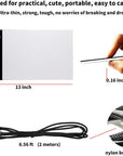 Portable A4 Tracing LED Board Light Box, Ultra-Thin Dimmable USB Cable Powered Artcraft Trace Light Pad Copy Boxes for Artists Tattoo Drawing, Sketching Tracer, Animation, X-Ray