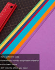 Colored Cardstock - 8.5 X 11 Inch / 70 Sheets / 7 Colors Paper 65Ib 180G UAP01