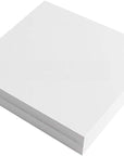 Tear Away Stabilizer for Embroidery Backing 8"X8" - 100 Precut Sheets,  Medium 1.8Oz Embroidery Stabilizers - Tearway Embroidery Stabilizer for Machine and Hand Sewing - Fits 4X4 and 6X6 Hoops