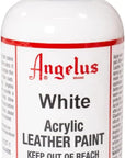Acrylic Leather Paint 4Oz White