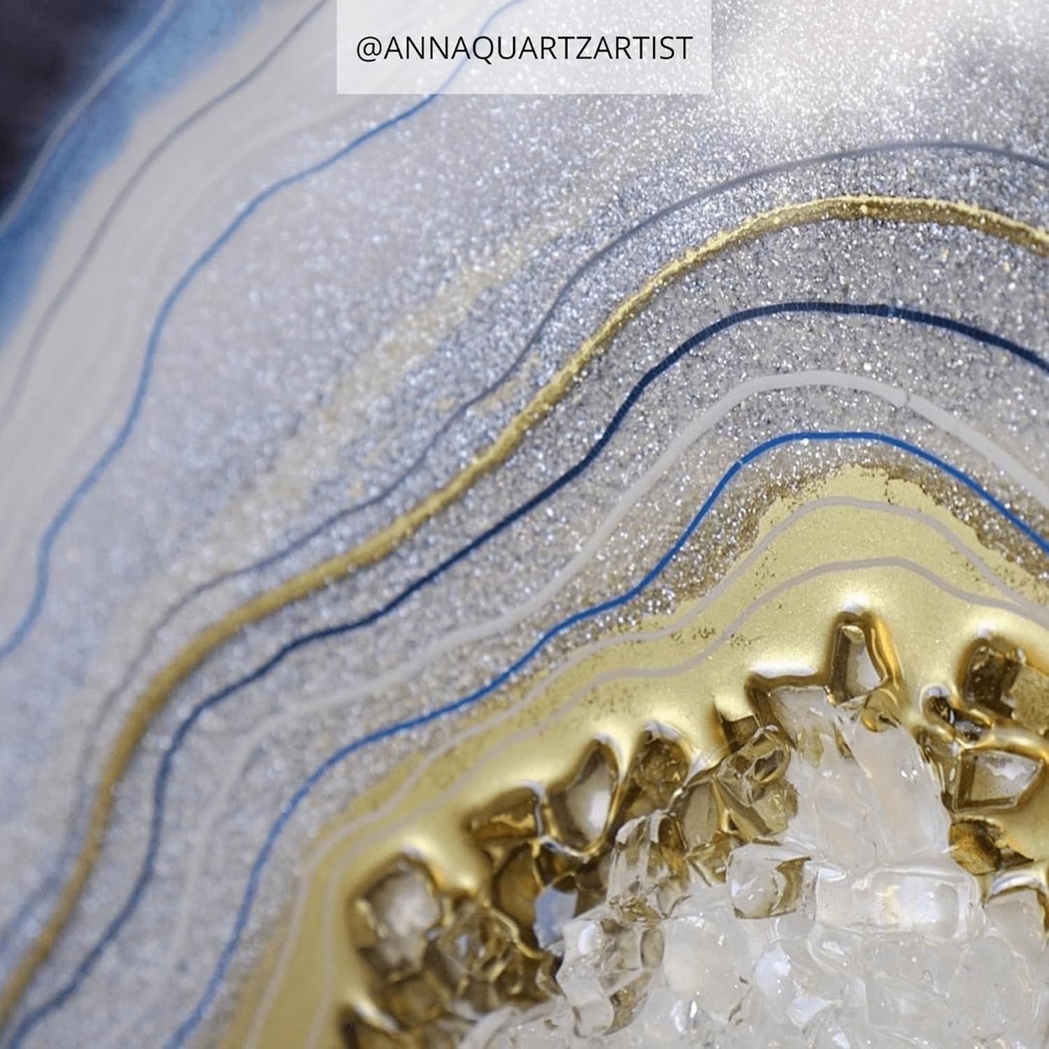 Gilded Gold - Metallic Pigment Powder for Resin Art - Fine Gold Resin Pigment - Epoxy Resin Color Pigment - Gold Epoxy Pigment - 50 Grams