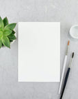 White Thick Paper Cardstock - 80 Lb Card Stock (216 Gsm) | 8.5 X 11 Inch | 50 Sheets | Heavyweight Cover Stock for Business Cards, Art, Invitations, Stationery Printing