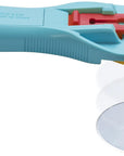 45Mm Quick-Change Rotary Cutter (RTY-2/C) - Rotary Fabric Cutter W/ Blade Cover for Crafts, Sewing, Quilting, Replacement Blade:  RB45-1 (Aqua)