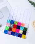 5000+Clay Beads Bracelet Making Kit, Flat round Spacer Beads Heishi for Bracelets Jewelry Making Kit Earring DIY Crafts Holiday Gift